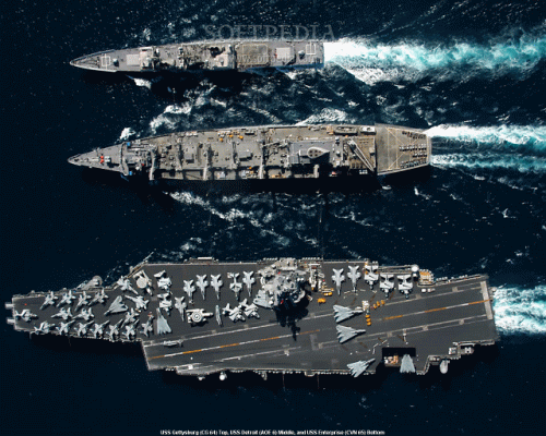 Đến năm 2020, Hải quân Mỹ sẽ triển khai 60% tàu chiến ở khu vực Thái Bình Dương, trong đó có 6 tàu sân bay hạt nhân.